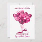 Invitation Romance Book Launch Party (Devant)