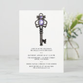 Invitation Romance gothique (Debout devant)