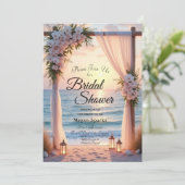 Invitation Romance Océanique Sous La Lumière Côtière (Debout devant)