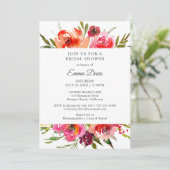 Invitation Romance rayonnante | FÊTE DES MARIÉES (Debout devant)