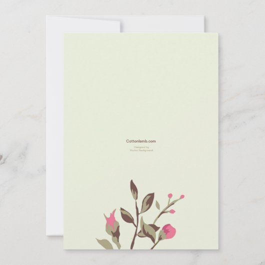 Invitation Romance Rose (Dos)