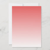 Invitation Romantic Beige Desert Photo (Dos)