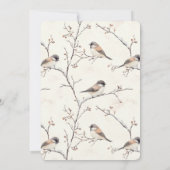 Invitation Romantic Birds in a Tree Baby Shower (Dos)