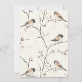 Invitation Romantic Birds in a Tree Wedding (Dos)