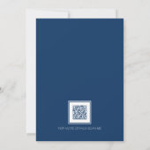 Invitation Romantic Blue Nautical Lighthouse Coastal Wedding (Dos)