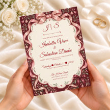 Romantic Coquette Ribbon Wedding