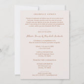 Invitation Romantic Cute Quinceañera Princess Tiara in Bloom (Dos)