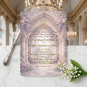 Invitation Romantic Enchanted Muslim Wedding