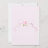 Invitation Romantic Floral Bridal Shower Elegant Gadren Style (Dos)