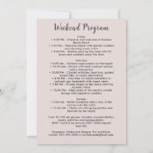 Invitation Romantic Glam Blondes Coastal Cowgirls Beach  (Dos)