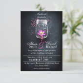 Invitation Romantic Magic Jar with loto flower (Debout devant)
