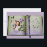 Invitation Romantic Retro Love Book Purple Photo Mariage<br><div class="desc">Joli livre d'amour pour vous deux. Insérez votre propre photo et personnalisez/customisez-la avec vos propres mots, n'hésitez pas à modifier les polices, les tailles, le placement de texte et les couleurs du texte. Pour modifier le texte uniquement, utilisez l'option personnaliser. Pour des changements plus importants, utilisez l'option "customiser". Peut être...</div>