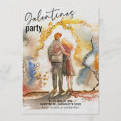 Invitation Romantic Valentine’s Day Party (Devant)