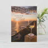 Invitation Romantic Valentine’s Day Party (Debout devant)