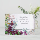 INVITATION ROMANTICA  4 MONOGRAMME (Debout devant)