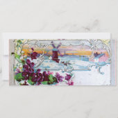 INVITATION ROMANTICA  4 MONOGRAMME (Dos)