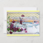 INVITATION ROMANTICA  4 MONOGRAMME 2 (Dos)