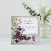 INVITATION ROMANTICA  4 MONOGRAMME 2 (Debout devant)