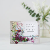 INVITATION ROMANTIQUE 4 MONOGRAMME 2 (Debout devant)