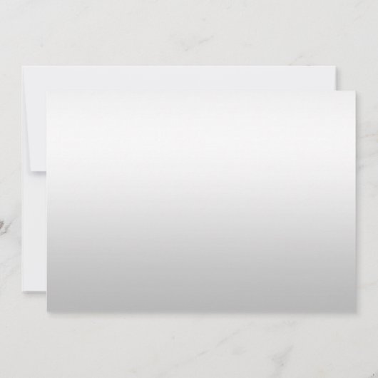 Invitation Romantique Bow en soie rouge, Séquins d'argent Gra (Dos)