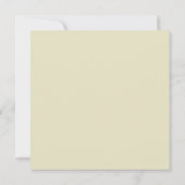 Invitation romantique de Fête de la mariée de (Dos)