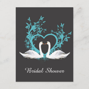 Invitation romantique de Fête de la mariée de