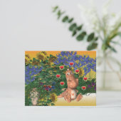 Invitation Romantique dragon mignon (Debout devant)