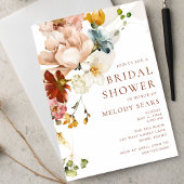 Invitation Romantique Floral Bridal