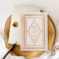 Romantique Livre d'antiquité Blush Fête des mariée