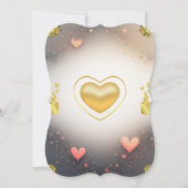 Invitation romantique pour la Saint-Valentin (Dos)