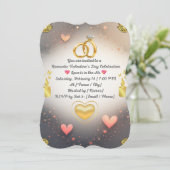Invitation romantique pour la Saint-Valentin (Debout devant)