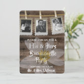 Invitation Romantique "Ses & Les" Bachelor/Bachelorette (Debout devant)