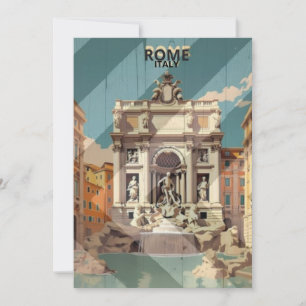 Invitation Rome - Italie Meilleur endroit à visiter