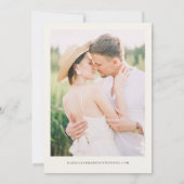 Invitation ROME Italie Skyline Destination Mariage (Dos)