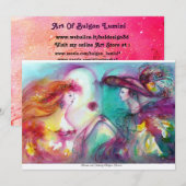 Invitation ROMÉO ET JULIETTE Amoureux romantiques (Devant / Derrière)