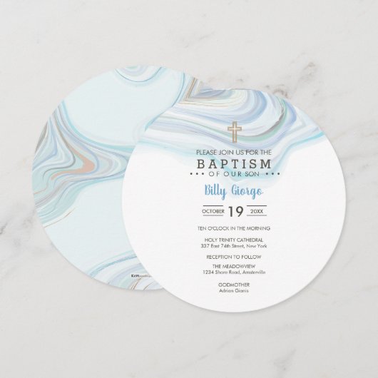 Invitation rond Billy (Devant / Derrière)