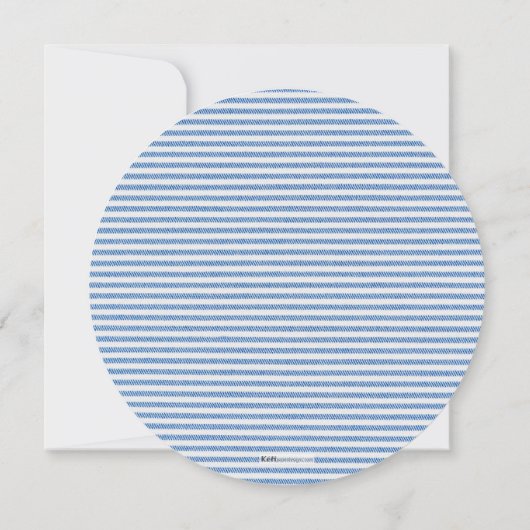 Invitation ronde Apôtre (Dos)