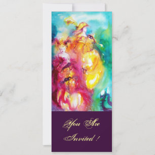 Invitation RONDO À LAGOON, Sweet sixteen Masquerade Party