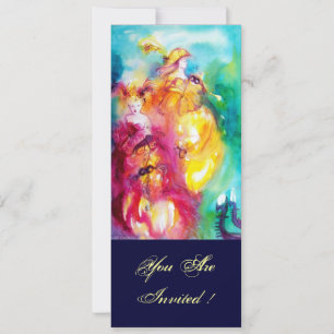 Invitation RONDO À LAGOON, Sweet sixteen Masquerade Party