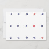 Invitation Rookie de l'année Baseball premier 1er anniversair (Dos)