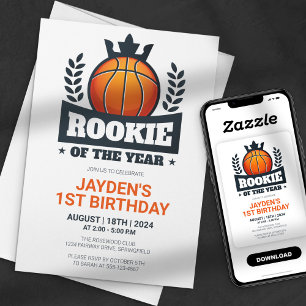 Invitation Rookie de l'année Basketball 1er anniversaire