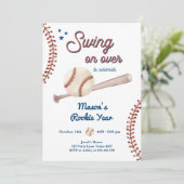 Invitation Rookie of the Year 1st Sport Boy Baseball Annivers (Debout devant)