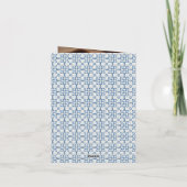 Invitation Rooster portugais avec cadeaux 1ère fête d'anniver (Dos)