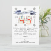 Invitation Roots Roumain Costume folklorique Attire tradition (Debout devant)