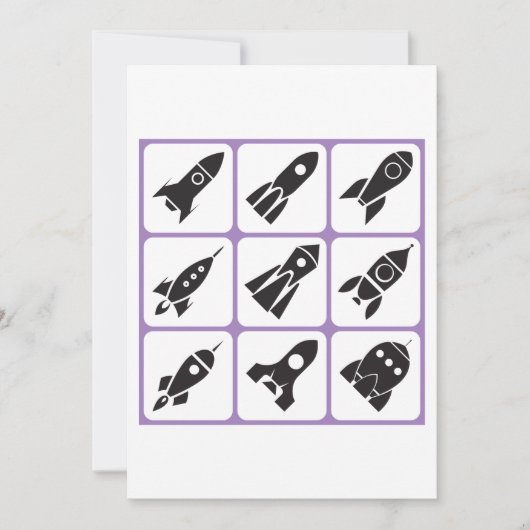 Invitation Roquettes (Devant)