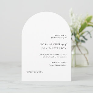 Invitation Rosa Elegant Mariage moderne