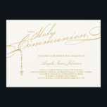 Invitation Rosaire moderne Première Sainte Communion Photo Re<br><div class="desc">Conçu par fat*fa*tin. Facile à customiser avec votre propre texte,  photo ou image. Pour des demandes personnalisées,  veuillez contacter fat*fa*tin directement. Des frais personnalisés s'appliquent. www.zazzle.com/fat_fa_tin www.zazzle.com/color_therapy www.zazzle.com/fatfatin_blue_knot www.zazzle.com/fatfatin_red_knot www.zazzle.com/fatfatin_mini_me www.zazzle.com/fatfatin_box www.zazzle.com/fatfatin_design www.zazzle.com/fatfatin_ink</div>