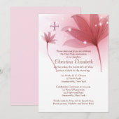 Invitation rose (Devant / Derrière)