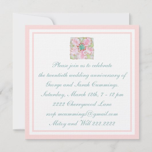 Invitation rose (Dos)