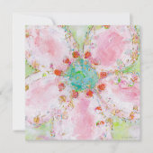 Invitation rose (Devant)